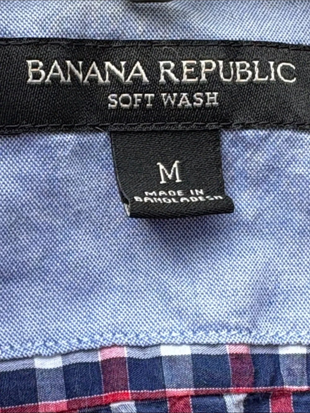 Banana Republic medium soft wash cotton shirt.